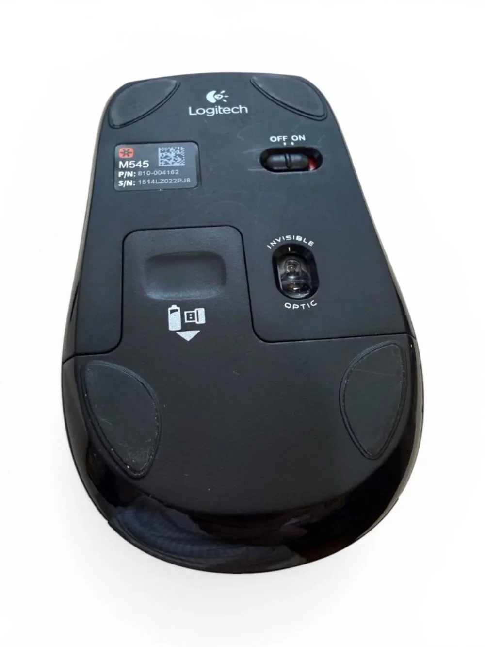 Logitech Wireless Black Mouse - M545